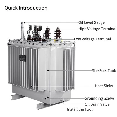 Trafo Oli Fase H61 3 11kv/380v